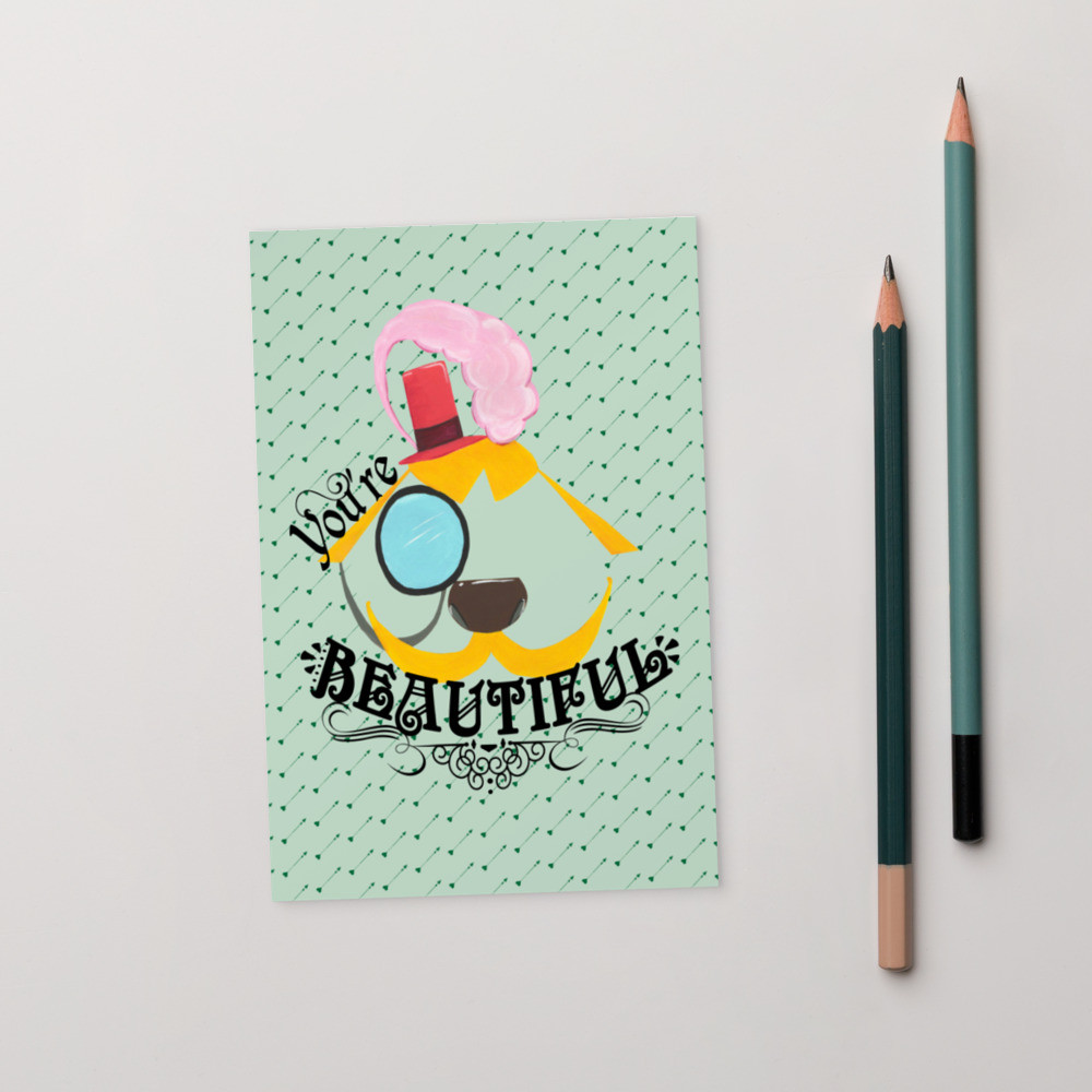 You're Beautiful Standard Postcard