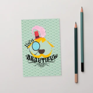 You're Beautiful Standard Postcard