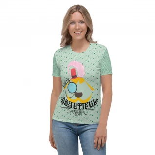 You're Beautiful all over print Women's T-shirt