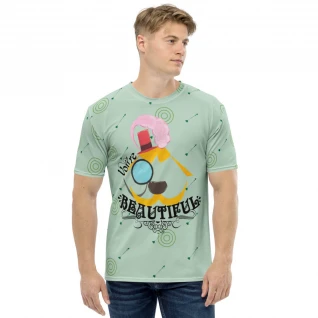 You're Beautiful all over print Men's T-shirt