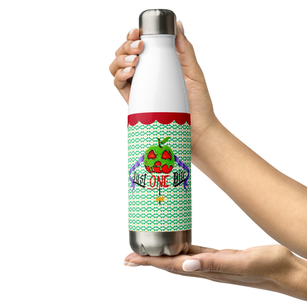 Just One Bite Stainless Steel Water Bottle