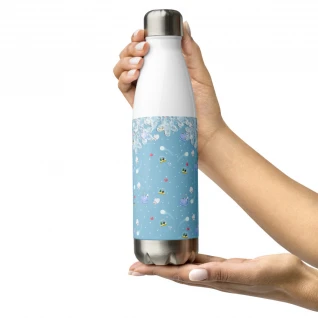 Snow Day Stainless Steel Water Bottle