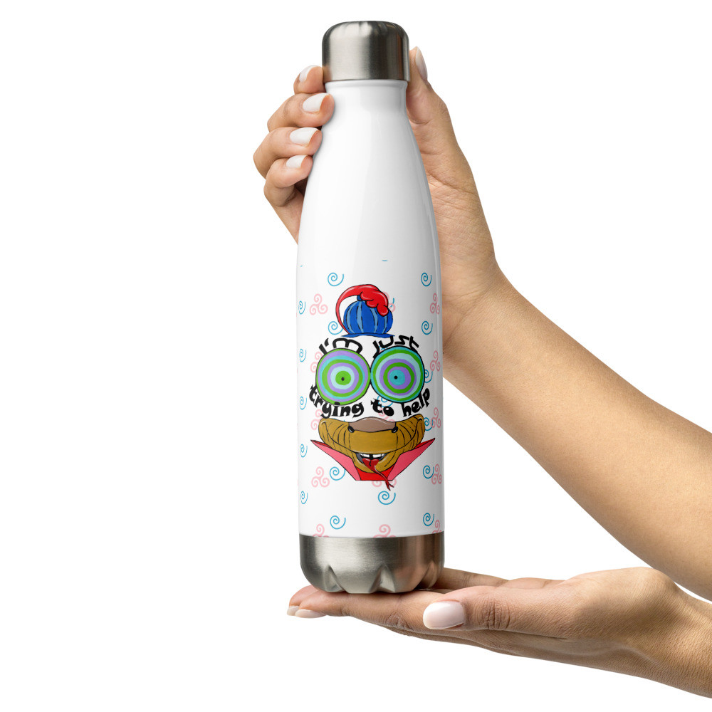 Trying to Help Stainless Steel Water Bottle