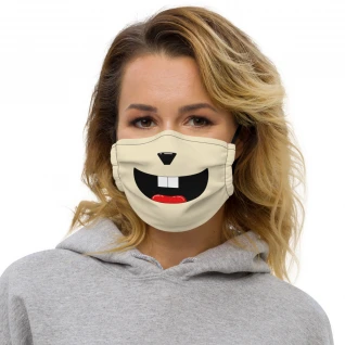 Chipmunk Chip Premium face mask