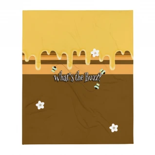 Hunny Buzz Throw Blanket