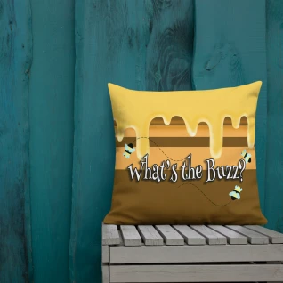 Hunny Buzz Premium Pillow