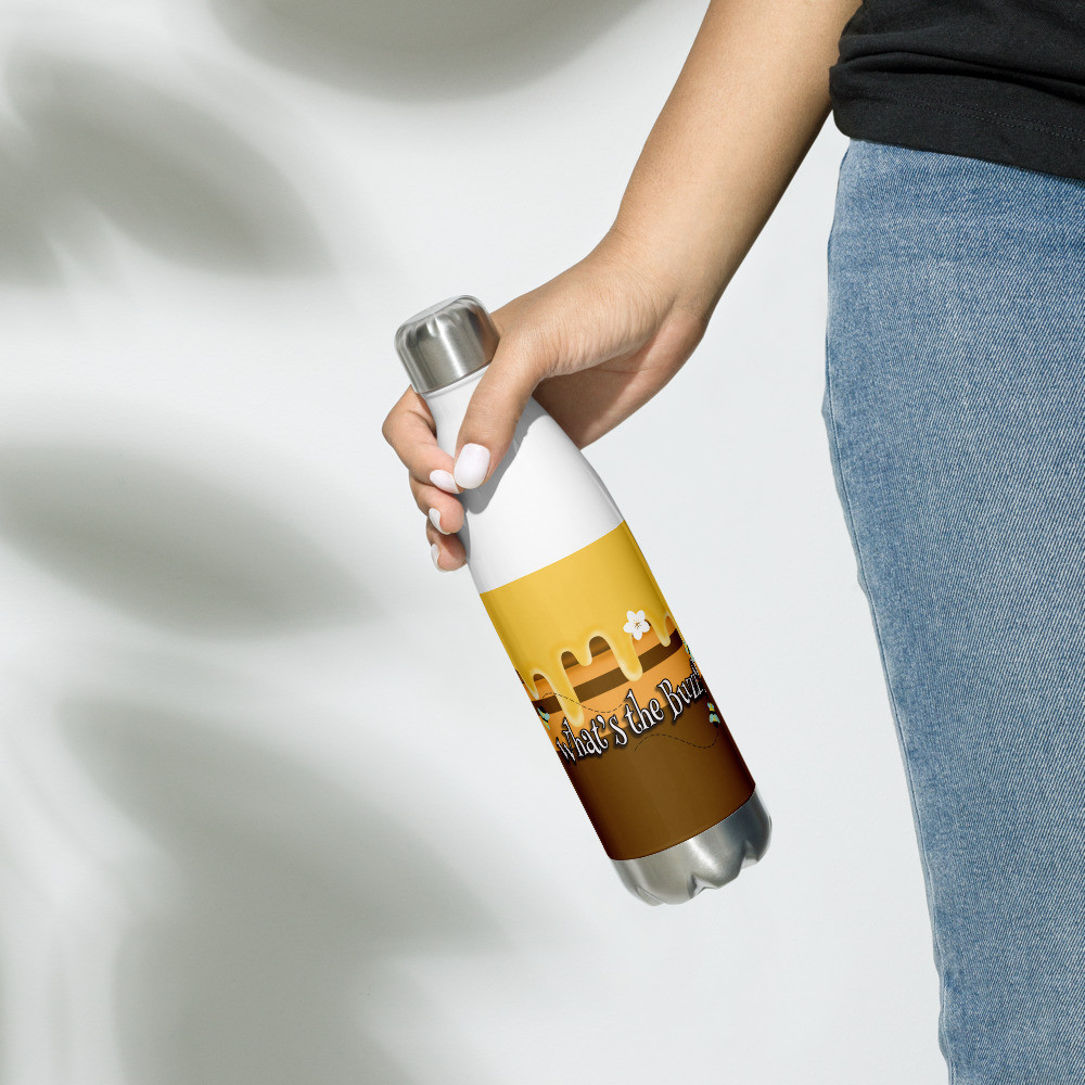 Hunny Buzz Stainless Steel Water Bottle
