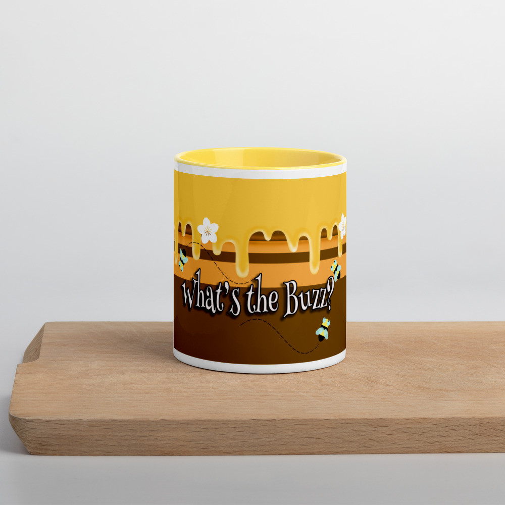 Hunny Buzz Mug with Color Inside