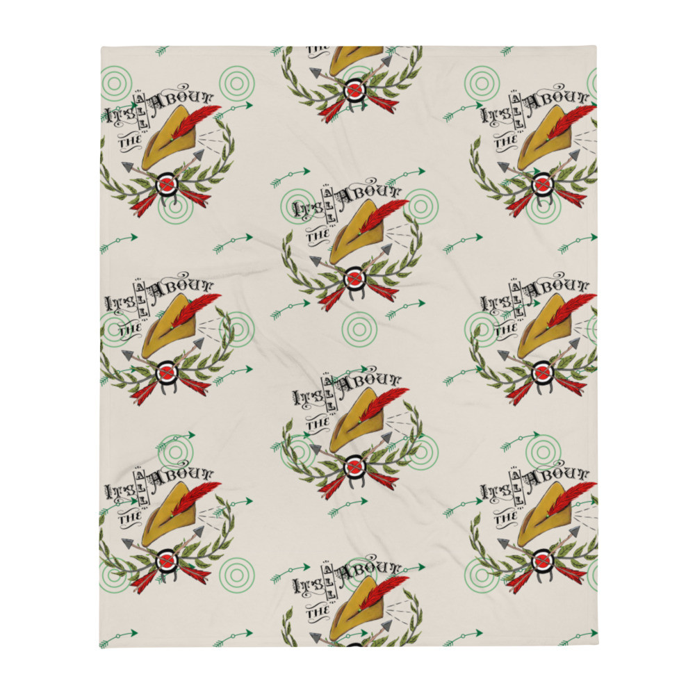 All About the Hat Throw Blanket