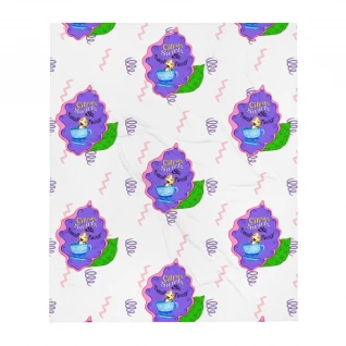 Teacup Twirls Throw Blanket