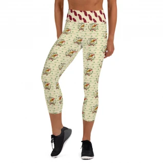 All About the Hat Yoga Capri Leggings