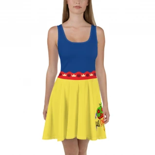 Snow White Skater Dress