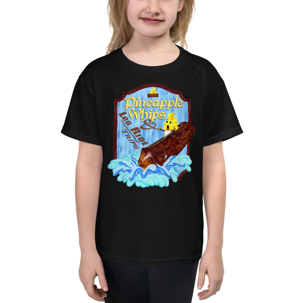 Log Ride Trips Youth Short Sleeve T-Shirt