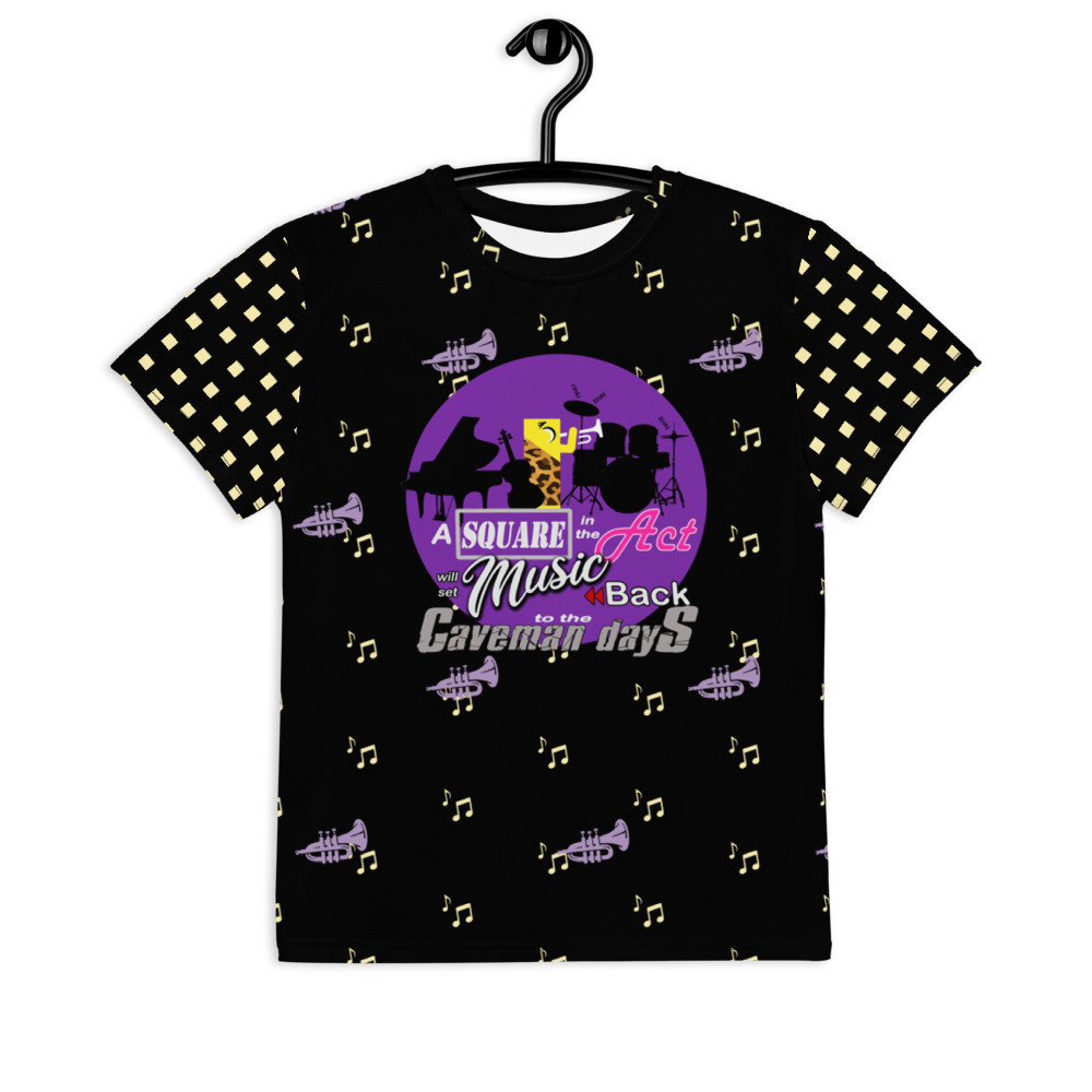 Square in the Act Youth crew neck t-shirt