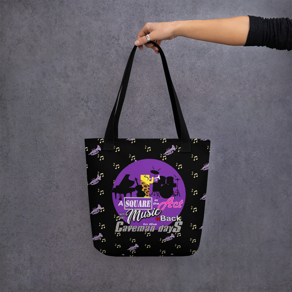 Square in the Act Tote bag