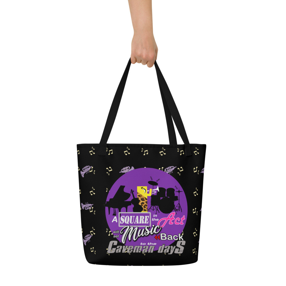 Square in the Act Beach Bag