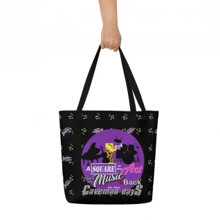 Square in the Act Beach Bag