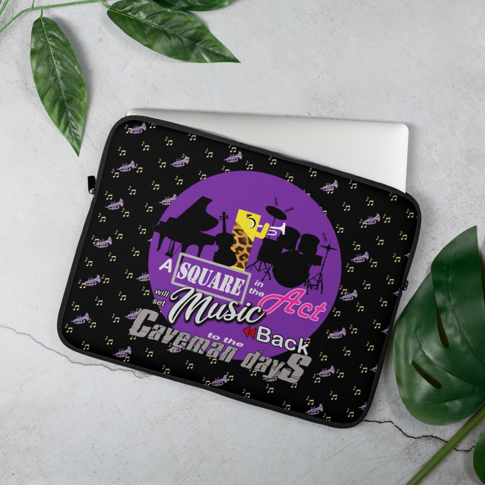 Square in the Act Laptop Sleeve