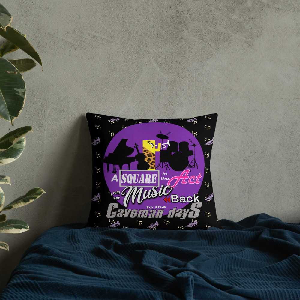 Square in the Act Premium Pillow