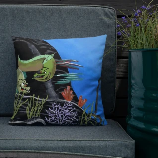 Guardians painting Premium Pillow