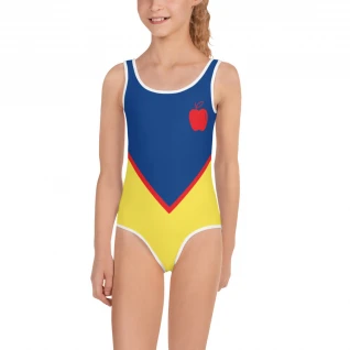 Snow White All-Over Print Kids Swimsuit