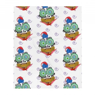 Trying to help Throw Blanket