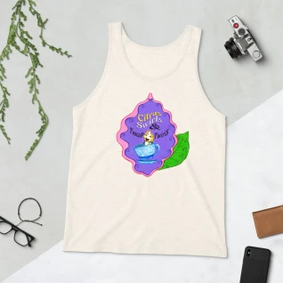 Teacup Twirls Unisex Tank Top