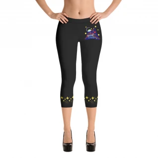 Trips to the Stars Capri Leggings