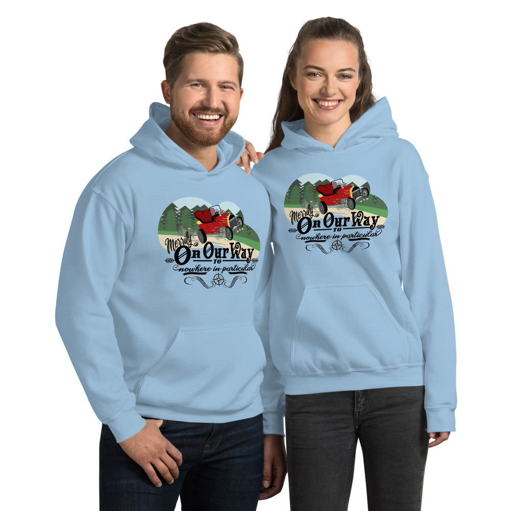 Merrily on our Way Unisex Hoodie