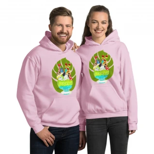 Hula Monster Sundae Unisex Hoodie