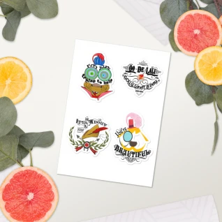 Robin Hood designs Sticker sheet