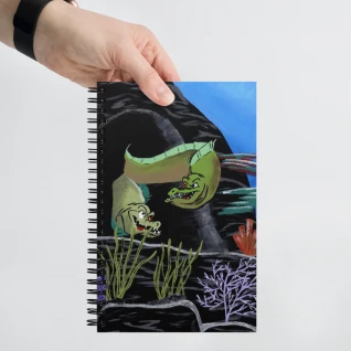 Guardians Spiral notebook