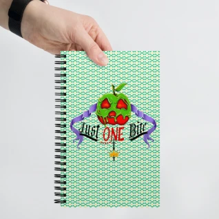 Just One Bite Spiral notebook