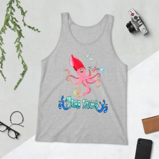 Free Hugs Unisex Tank Top