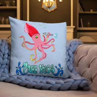 Free Hugs Premium Pillow