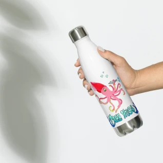 Free Hugs Stainless Steel Water Bottle