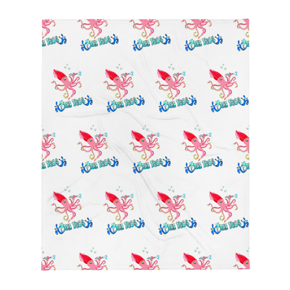 Free Hugs Throw Blanket