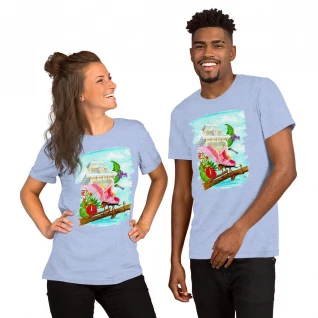 Floridian Spoonbills Short-Sleeve Unisex T-Shirt