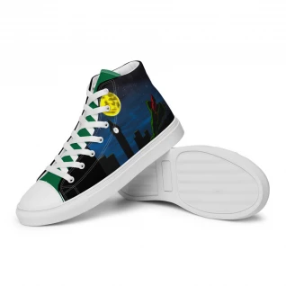 Second Star Men’s high top canvas shoes