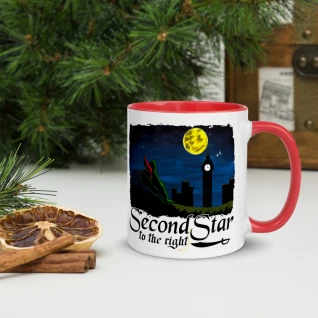 Second Star Mug with Color Inside