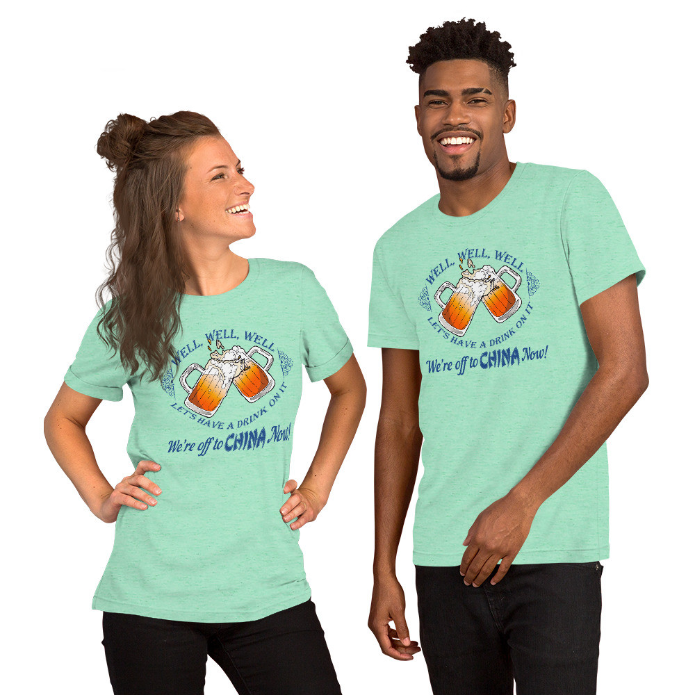Off to China Short-Sleeve Unisex T-Shirt