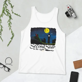 Second Star Unisex Tank Top