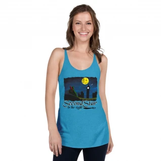 Second Star Women's Racerback Tank