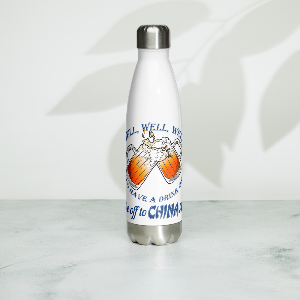 Off to China Stainless Steel Water Bottle