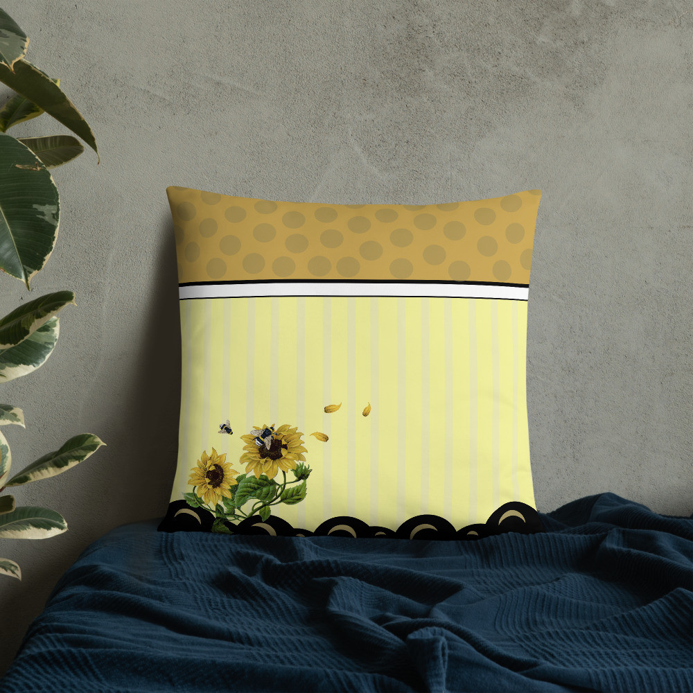 Sunflower Pillow