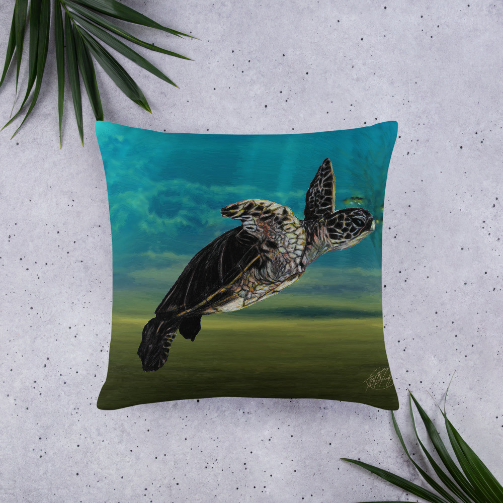Turtle sea Pillow
