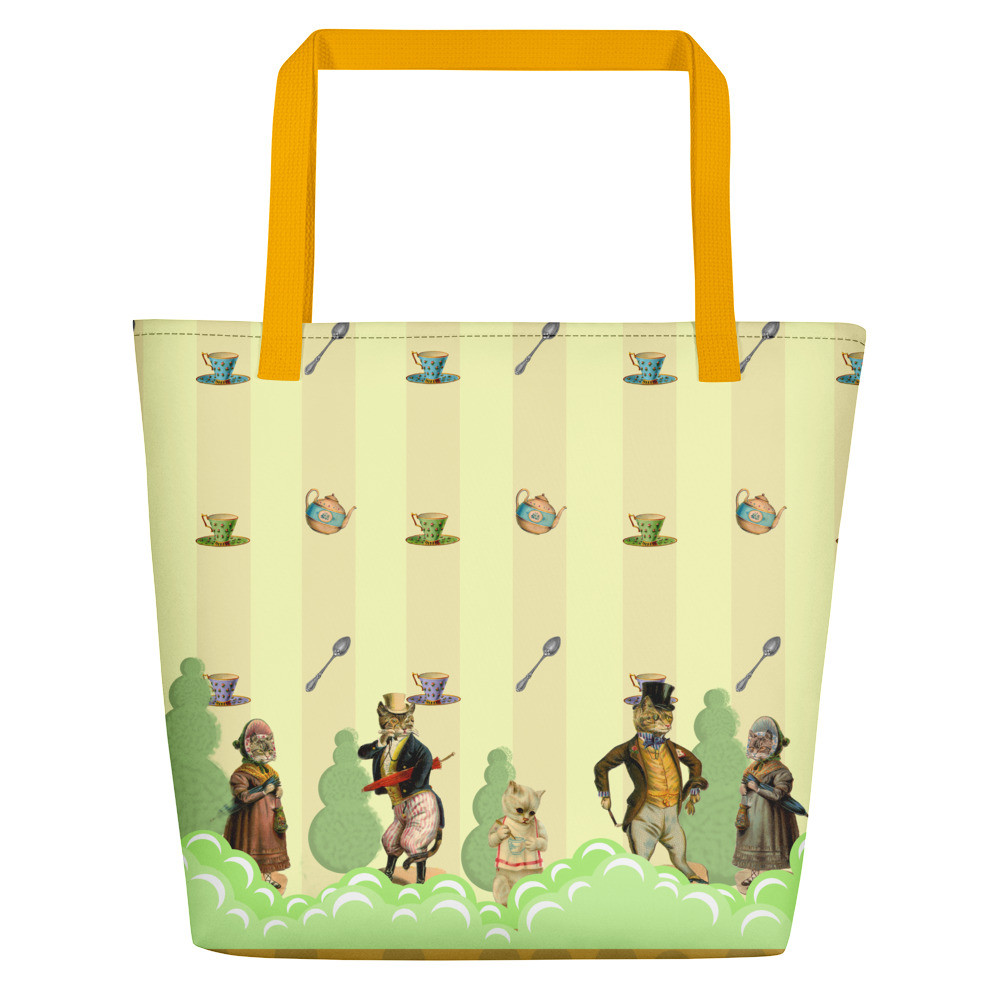 Garden Party Beach Bag