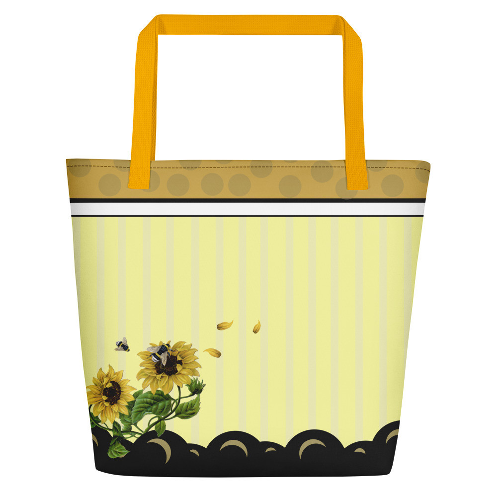 Sunflower Beach Bag