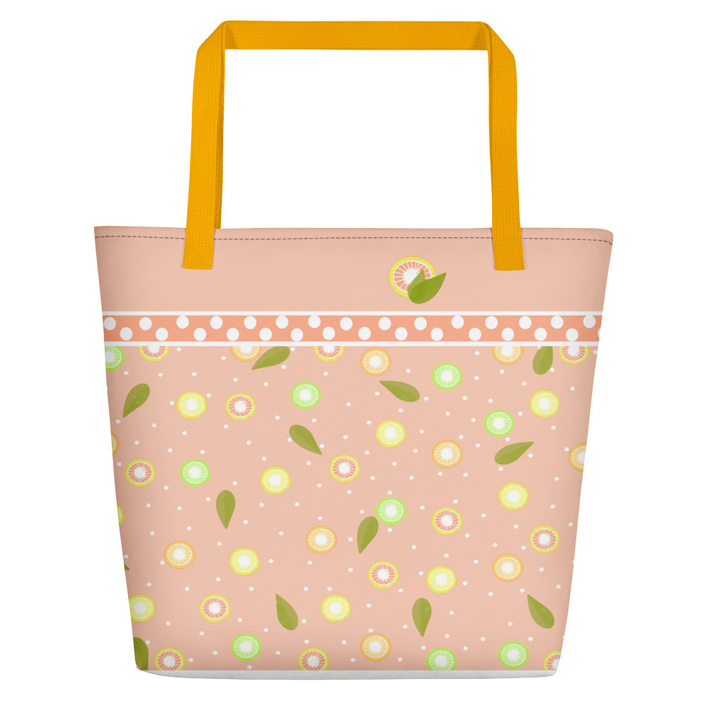 Citrus Punch Beach Bag