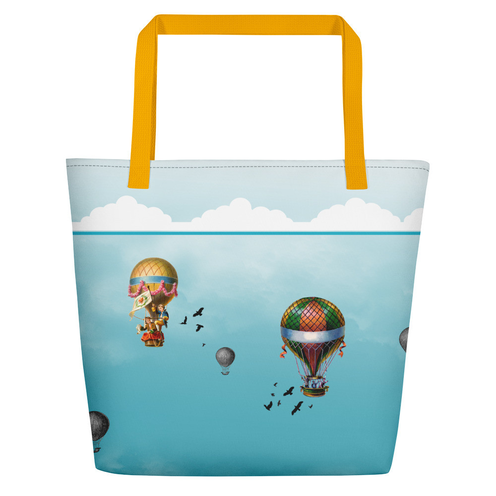 Lighter than air Beach Bag